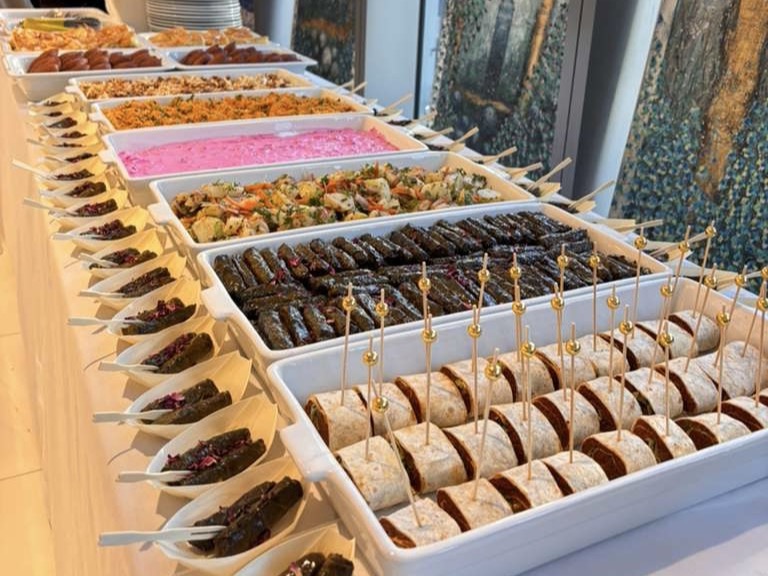 Elegant Buffet Presentation